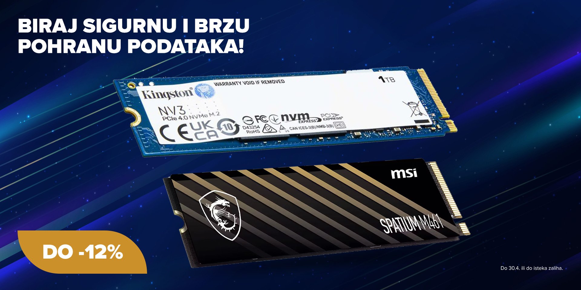 Solid state diskovi na akciji